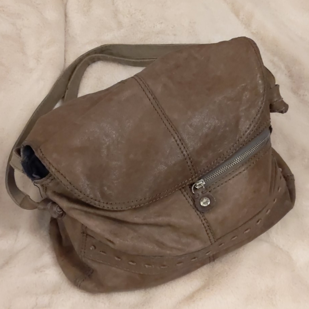 Lucky Brand Lamb Leather Shoulder Bag